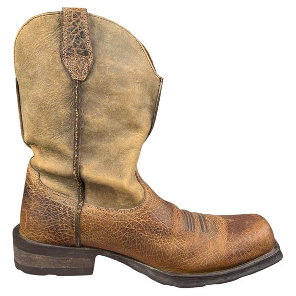 Ariat Men’s Rambler Brown Distressed Cowboy Boot Size US 10 - Picture 4 of 11